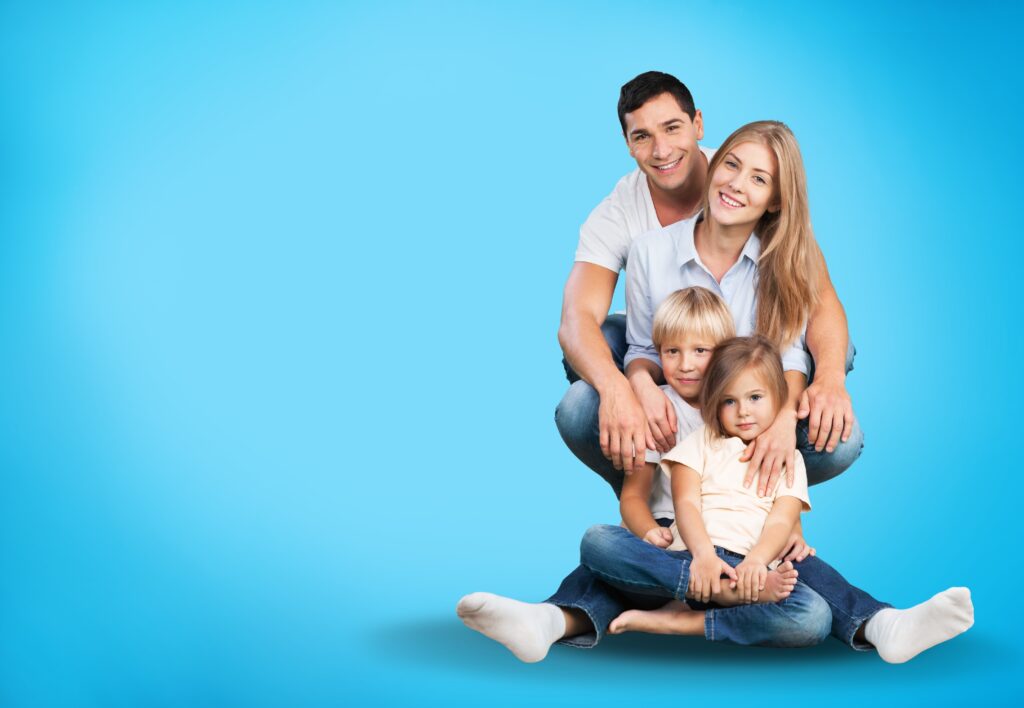 famille heureuse